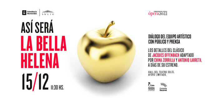 Presentación para prensa: La bella Helena