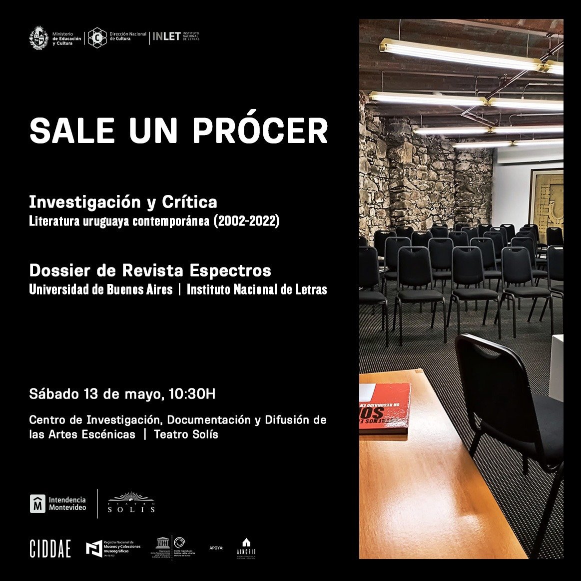 Sale un prócer: situación de la Literatura Uruguaya (2002-2022)