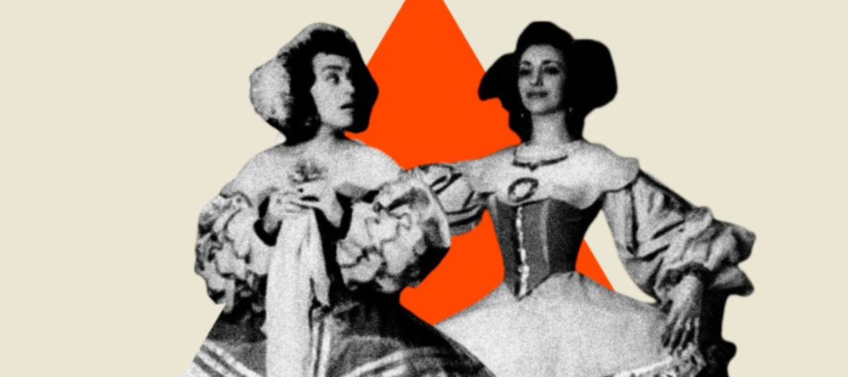 Las luminosas meninas de La dama boba Las luminosas meninas de La dama boba