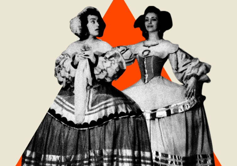 Las luminosas meninas de La dama boba